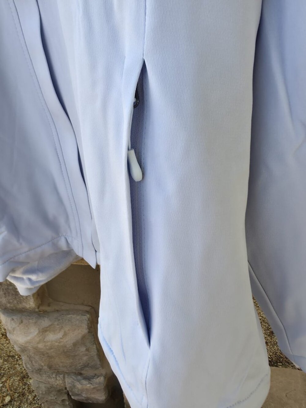 Women's Softshell Jacket In Light Blue - Picture 6 of 7